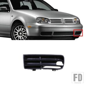 VW 1個 フロントアンダーグリルバンパーベント ゴルフ MK4 GTI バリアント 4 モーション 1998-2006 1J0853665B 1J0853665C 1J0853666E - Left Side