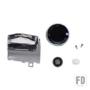 BMW クリスタルギアシフトノブエンジンボタン G20 G12 I3 G28 I4 G26 I7 G70 IX3 G08 X5 G05 X6 G06 X7 G07 LHD RHD 金属ベース - B Left Hand Drive