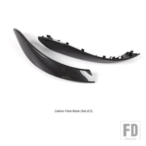 BMW 2個 インナードアハンドル外側プルトリムカバーカーアクセサリー 3 4 3GT シリーズ 2013-2018 F30 316D 318D 320D F31 320I 325D - A1 2PCS
