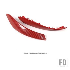 BMW 2個 インナードアハンドル外側プルトリムカバーカーアクセサリー 3 4 3GT シリーズ 2013-2018 F30 316D 318D 320D F31 320I 325D - B1 2PCS