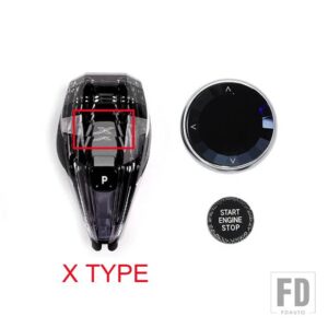 BMW クリスタルギアシフトノブメイダノブエンジンスタートボタンカバー G30 G31 G32 G11 G12 G01 5 6 7 X3 X4