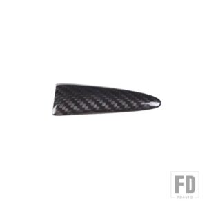 インフィニティ Q50 Q60 2014-16 カーボンステアリングホイールアクセサリー装飾インテリアトリムステッカー - A
