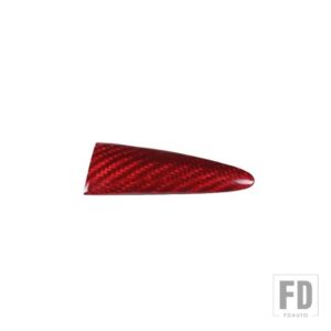 インフィニティ Q50 Q60 2014-16 カーボンステアリングホイールアクセサリー装飾インテリアトリムステッカー - B