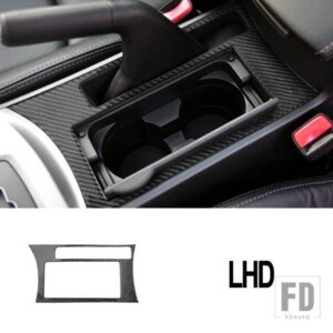 マツダ 3 アクセラ 2010-13 水カップホルダーパネル装飾トリムステッカーカバーインテリア自動車 ACCESSORIE - LHD2