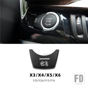 BMW LHD RHD エンジン点火オートスタートストップスイッチカバーオフボタン F20 F21 F22 F23 F30 F31 F32 F33 - D
