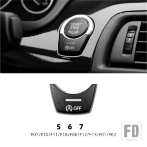 BMW LHD RHD エンジン点火オートスタートストップスイッチカバーオフボタン F20 F21 F22 F23 F30 F31 F32 F33 - B