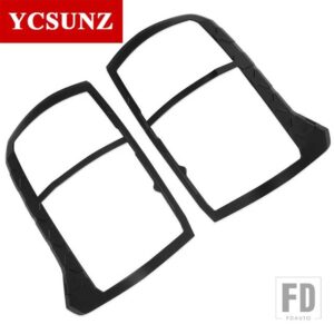 三菱 ABS テールランプリアライトカバー トライトン L200 2022 2023 2024 ダブルキャビンカーアクセサリー - Black