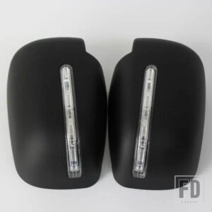 三菱 クロームドアミラーカバー LED L200 トリトン 2016-19 サイドミラーカバーカーアクセサリー YCSUNZ - Black