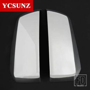 VW ABS ミラーカバー AMAROK 2022 2023 2024 サイドドアミラープロテクター車外装アクセサリー - Chrome