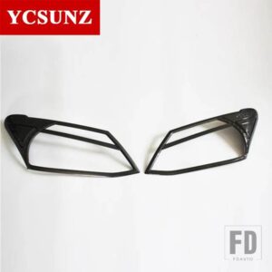 いすゞ ヘッドライトカバーランプフード DMAX ピックアップアクセサリーヘッドランプカバー D-MAX 2012-15 YCSUNZ - carbon