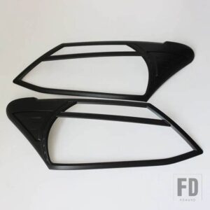 いすゞ ヘッドライトカバーランプフード DMAX ピックアップアクセサリーヘッドランプカバー D-MAX 2012-15 YCSUNZ - Black