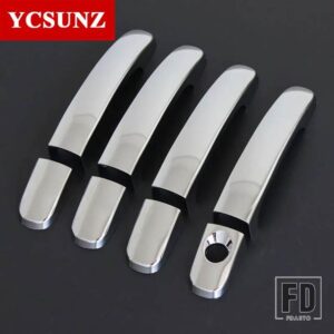 フォード ABS ドアハンドルカバーレンジャー WILDTRAK T6 T7 2012-21 YCSUNZ - Chrome