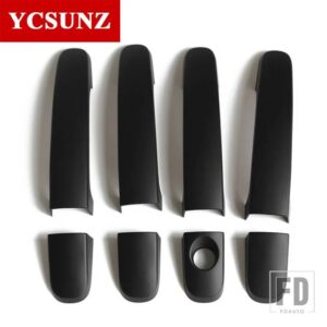 フォード ABS ドアハンドルカバーレンジャー WILDTRAK T6 T7 2012-21 YCSUNZ - Black