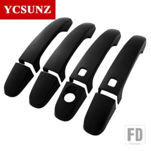 フォード ABS ドアハンドルカバーレンジャー WILDTRAK T6 T7 2012-21 YCSUNZ - black with hole