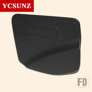日産 クローム燃料タンクカバー ナバラ NP300 2015-2019 アクセサリータンクキャップ フロンティア 2016 YCSUNZ - Black