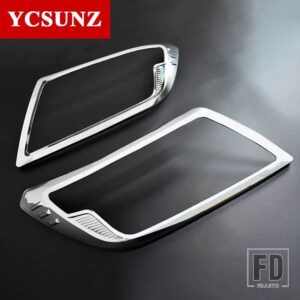 日産 ABS ヘッドライト ナバラ NP300 2021 2022 フロントランプフード ナバラフロンティア 2021 カーアクセサリー - Chrome