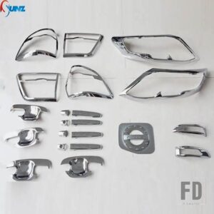 トヨタ カーアクセサリー ABS スタイリングクロームキットフルセット フォーチュナー 2012 2013 2014 - Chrome