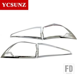 いすゞ ABS テールライトカバー MUX MU-X 2021 2022 SUV リアライトランプフード外装部品 YCSUNZ - Chrome