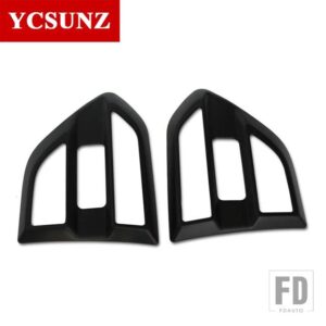 フォード カーアクセサリー ABS 黒サイドフェンダーガードレンジャー WILDTRAK エベレストエンデバー 2016 -2019 - Black