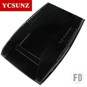 フォード ボンネットスクープフードレンジャー T7 WILDTRAK エンデバーエベレスト 2016-21 ピックアップトラックカーアクセサリー - Gloss black