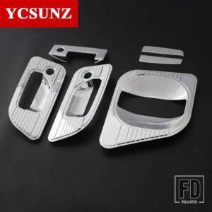 日産 クロームドアハンドルカバー URVAN キャラバン NV350 E26 2016 2017 2018 プレート部品 - Chrome