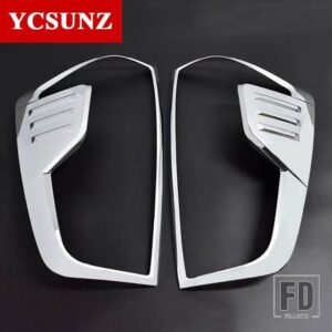 日産 テールライト ナバラ NP300 2020 2021 2022 リアランプフード ナバラフロンティア 2021 ダブルキャブアクセサリー - Chrome