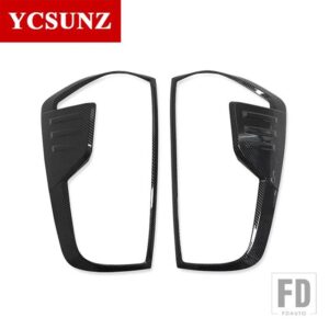日産 テールライト ナバラ NP300 2020 2021 2022 リアランプフード ナバラフロンティア 2021 ダブルキャブアクセサリー - new carbon fiber