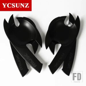 いすゞ ドアドアインサートハンドルボウルカバー MUX MU-X 2013-20 カーアクセサリー YCSUNZ - Black