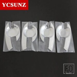 いすゞ ドアドアインサートハンドルボウルカバー MUX MU-X 2013-20 カーアクセサリー YCSUNZ - Chrome