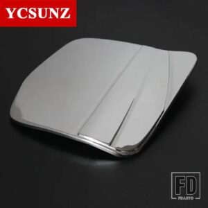 いすゞ クローム燃料タンクカバー D-MAX DMAX 2012-19 カーアクセサリーダブルキャビン - Chrome