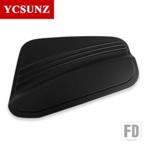 日産 ABS マットブラック燃料タンクカバー ナバラ NP300 フロンティア 2020 2021 2022 4WD ダブルキャビンカーアクセサリー YCSUNZ - Black