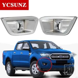 フォード ABS フォグライトカバートリムレンジャー WILDTRAK T8 2019-22 カーアクセサリー 4X4 ピックアップトラック YCSUNZ - chrome basic