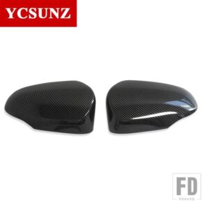 トヨタ ABS サイドミラーカバー ヤリスセダン 2018-21 アクセサリー VIOS 2019 車外装部品 - new carbon fiber