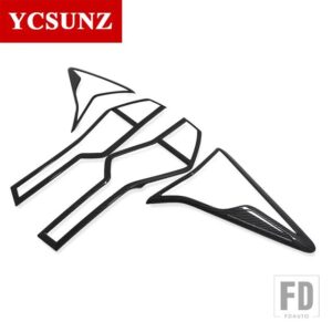 三菱 2020-2022 ABS テールライトカバーアクセサリー パジェロスポーツ 2020 2021 2022 モンテロスポーツリアランプ部品 YCSUNZ - Carbon Fiber