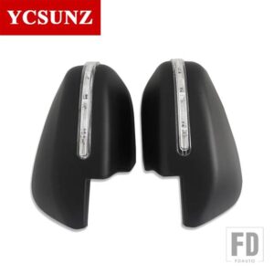 トヨタ クロームミラーカバー LED ハイラックス REVO ロッコ 2015-20 ハイラックス 2021 4X4 4X2 ダブルキャブアクセサリー - Black