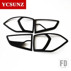 フォード ABS テールライトカバー ECOSPORT 2013-17 リアランプ装飾カーアクセサリー - Black