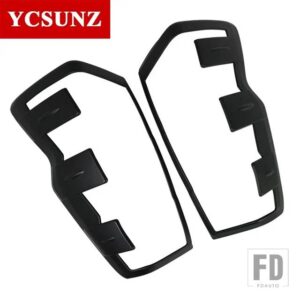 いすゞ ABS テールライトランプカバー D-MAX DMAX 2023 2024 ピックアップトラック部品 YCSUNZ - Black