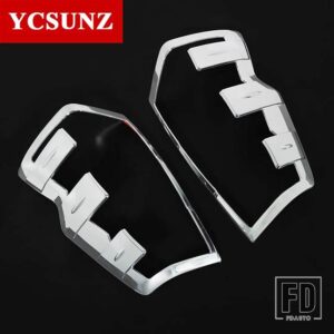 いすゞ ABS テールライトランプカバー D-MAX DMAX 2023 2024 ピックアップトラック部品 YCSUNZ - Chrome