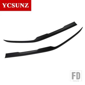 VW ABS フロントグリルトリムアクセサリー AMAROK 2023 2024 2025 ダブルキャビン車外装部品 YCSUNZ - Matte Black