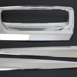 いすゞ ABS テールゲートハンドルトリムカバー DMAX D-MAX 2016-19 車外装部品ピックアップトラック - Chrome