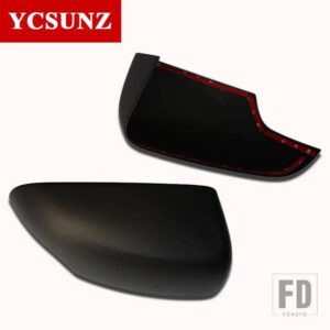 フォード ABS ブラックミラーカバーアクセサリー適合レンジャーワイルドトラック T6 T7 T8 2012-21 - Black