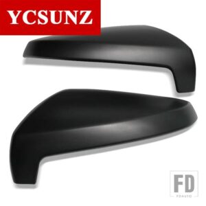 マツダ ABS サイドミラーカバー BT-50 BT50 2020 2021 ピックアップトラック外装バックミラー部品 YCSUNZ - Black