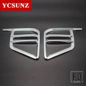 三菱 クロームフロントフォグライトカバー パジェロスポーツ 2020 2021 2022 モンテロスポーツ 2020 オートアクセサリー YCSUNZ - Chrome