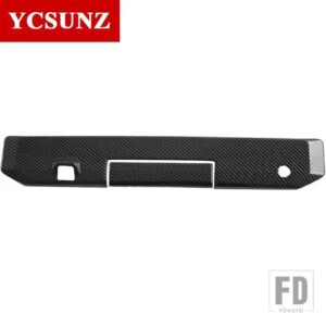 三菱 ABS テールゲートハンドルカバートリム トライトン L200 2023 2024 2025 ピックアップトラックカーアクセサリー - new carbon fiber