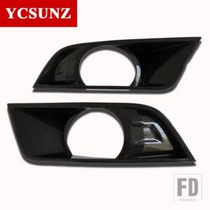 フォード カーアクセサリー ABS カーボンフォグライトカバーレンジャー T7 WILDTRAK 2016 2017 2018 - carbon