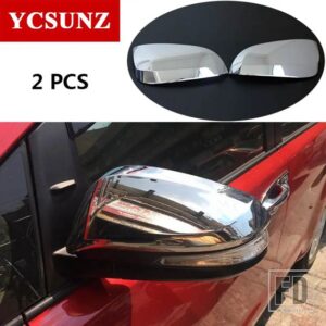 トヨタ カーボンミラーカバー ハイラックス REVO ロッコ INNOVA フォーチュナー RAV4 2016-2019-21 4 4 4 2 カーアクセサリー - Silver