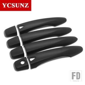 日産 ABS ドアハンドルカバー ナバラ NP300 2015 2016 2017 2019-22 フロンティア 2016 車外装部品 - black (smart)