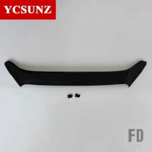 いすゞ ABS ボンネットスクープフードガードアクセサリー DMAX D-MAX 2016-19 YCSUNZ - Black