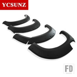 いすゞ ホイールアーチマッドガードフェンダーフレア D-MAX DMAX 2016-19 ダブルキャビン YCSUNZ - Matte Black
