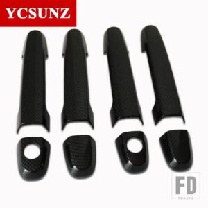 トヨタ ABS ドアハンドルカバー フォーチュナー SW4 2012-15 ハイラックス VIGO 2005-2015 カーアクセサリー YCSUNZ - carbon